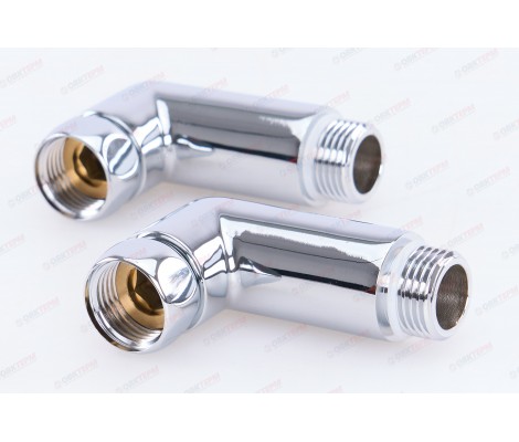 Угол для полотенцесушителя 1/2