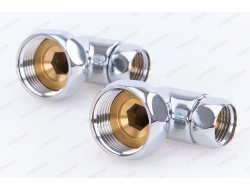 Угол для полотенцесушителя 1