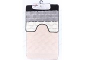 Комплект ковриков для ванны Silver из 2 шт 60х100/50х60см 11мм черный Banyolin Комплект ковриков для ванны Silver из 2 шт 60х100/50х60см 11мм черный Banyolin