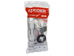Арматура 2-х кноп.нижн. подкл. пласт. резьб. KOER KT-0302-1/2