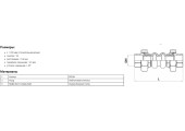 Компенсатор муфтовый, вибровставка Ру-16 Ду- 40