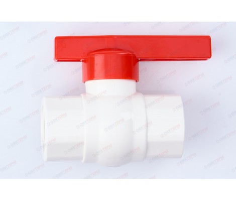 Кран шаровый пластиковый 3/4