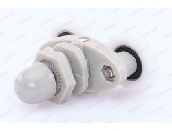 Ролик дверной 25мм эксцентрик двойной на дверь ER упаковка 8шт ERLIT