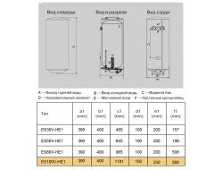 Бойлер ES 100V - HE1 Haier