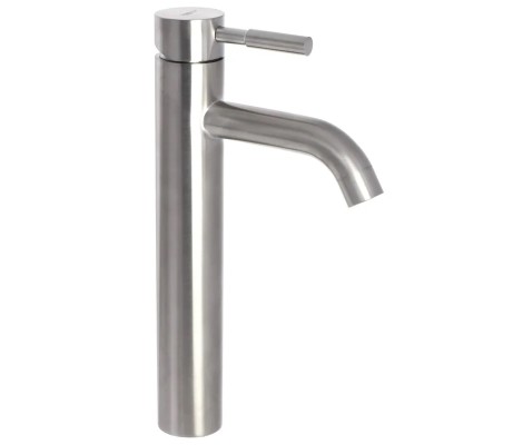 Смеситель для умывальника LR71105-1 нержавеющая сталь Zerix