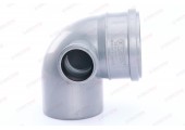 Отвод канализационный 110/50/90° левый Flextron Отвод канализационный 110/50/90° левый Flextron