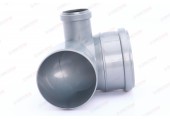 Отвод канализационный 110/50/90° левый Flextron Отвод канализационный 110/50/90° левый Flextron