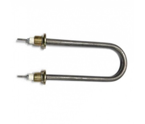 Нагревательный элемент тип 220R нерж L180 1,6 кВт 2 прокладки + 2 контргайки ITA