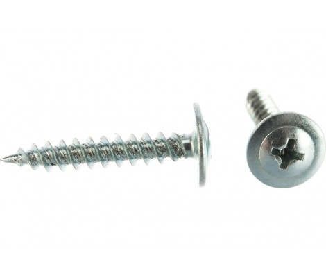 Саморез 4.2х25 пкр.буртик РН ЦБ (50шт) Металвис