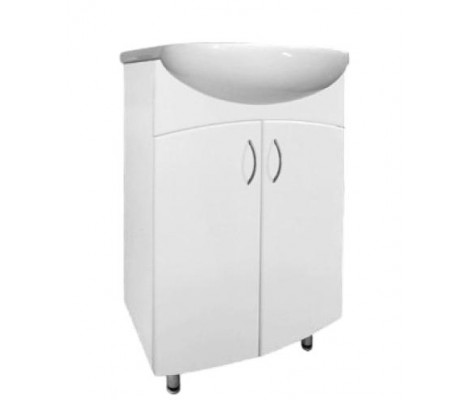 Тумба Антик 55 №7 под умывальник Антик 55 белая Flamenco