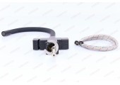 Смеситель для кухни G4395-36 черный гибкий излив Ø35, на шпильке, с подключением фильтра Gappo Смеситель для кухни G4395-36 черный гибкий излив Ø35, на шпильке, с подключением фильтра Gappo