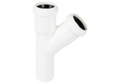Тройник 32/32/45° белый Euro Plast