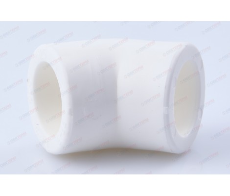 Угол 45° 20 белый Pro Aqua