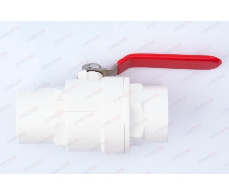 Кран шаровый пластиковый 1