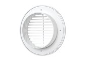 Решетка вентиляционная круглая D145 вытяжная АБС 10РКФ с фланцем 100 Эра Вент Решетка вентиляционная круглая D145 вытяжная АБС 10РКФ с фланцем 100 Эра Вент
