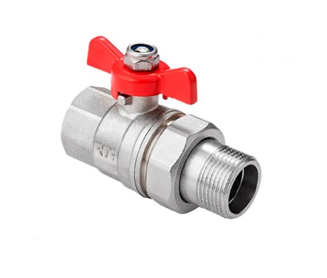 Кран шаровой с американкой 1/2