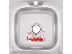 ZERIX мойка Z5050-06-160MD (micro decor) НАКЛАДНАЯ 
