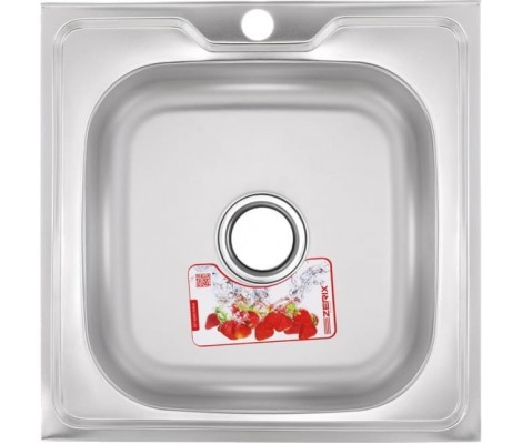 ZERIX мойка Z5050-06-160MD (micro decor) НАКЛАДНАЯ 