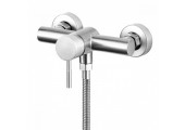 Смеситель д/душ.кабины AKSA SIM-05-16 нерж/сталь &Oslash;40