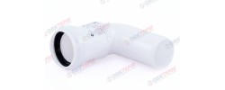 Отвод 32 90° белый RTP