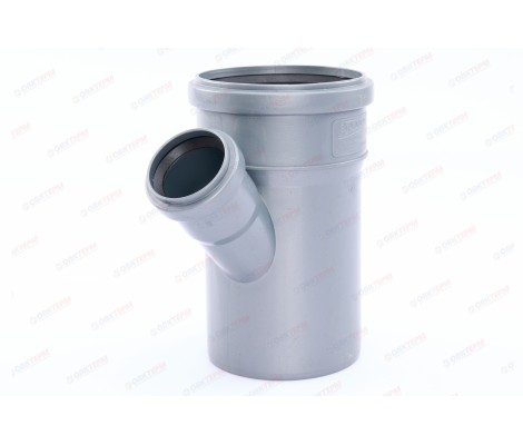 Тройник канализационный 110/50/45° Flextron