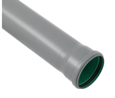 Труба канализационная внутренняя ПП 110 * 2,7 * 0,25 м серая BF Plastek