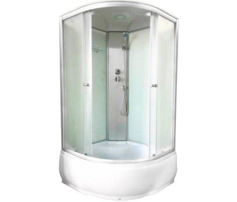 Душевая кабина 280 W стекло 4мм, высокий поддон Дана