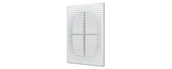Решетка пластмассовая прямоточная П1825П Ш183-В253 d=125 Эра Вент