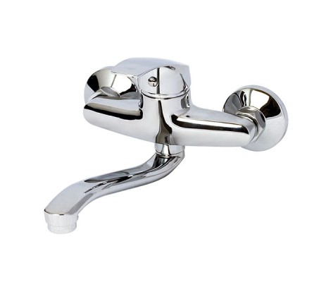 Смеситель для кухни Fabio 005 настенный Mixxus Смеситель для кухни Fabio 005 настенный Mixxus