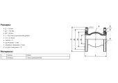 Компенсатор фланцевый, вибровставка Ру-16 Ду- 32 Компенсатор фланцевый, вибровставка Ру-16 Ду- 32