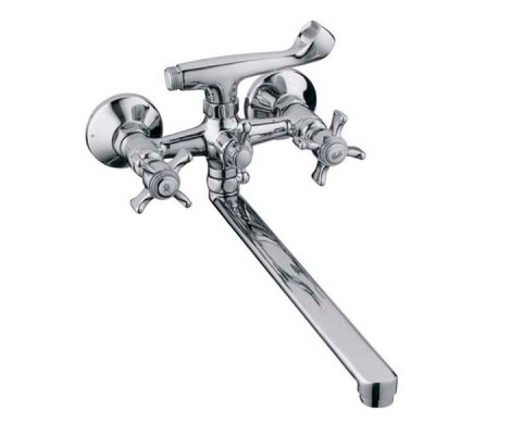 Смеситель для ванны Faust 143 длинный, буксовый Euro Mixxus Premium Смеситель для ванны Faust 143 длинный, буксовый Euro Mixxus Premium