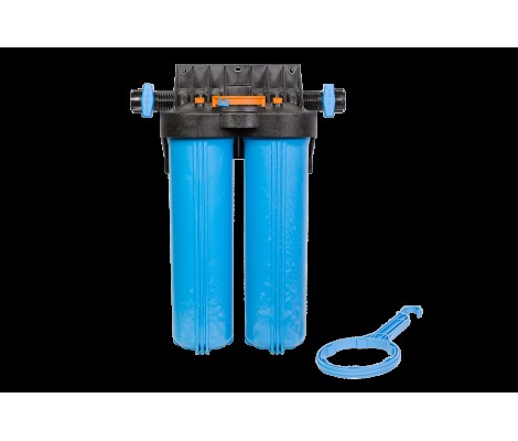 Фильтр-колба двойная ВВ20 горизонтальное подключение Джилекс