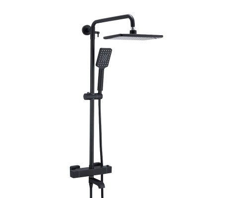 Душевая система G2491-6 хром черный Gappo