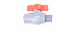 Кран пластиковый шаровый 3/4