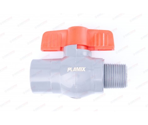 Кран пластиковый шаровый 3/4