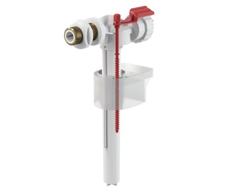 Впускной механизм с боковым подводом, металлический 1/2