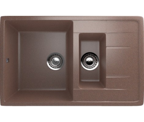 Мойка керамогранитная U - 205 - 307 терракот Ulgran