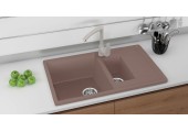 Мойка керамогранитная U - 205 - 307 терракот Ulgran
