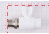 Кран шаровый  радиаторный прямой 25х3/4