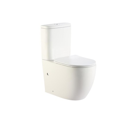 Унитаз-компакт Romance Rimless, с сиденьем дюропласт, белый Redo