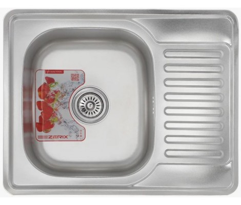 Мойка врезная Z5848-08-180MD micro decor Zerix