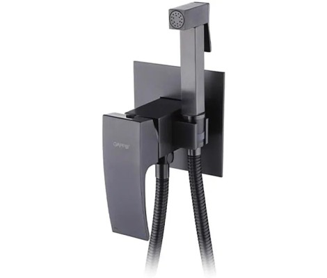 Гигиенический душ G7207-9 встраиваемый, оружейная сталь, Gappo