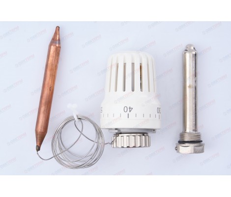 Термоголовка с погружным датчиком, диапазон регулирования 20-70С 2м VT.3011.0.0 Valtec Термоголовка с погружным датчиком, диапазон регулирования 20-70С 2м VT.3011.0.0 Valtec