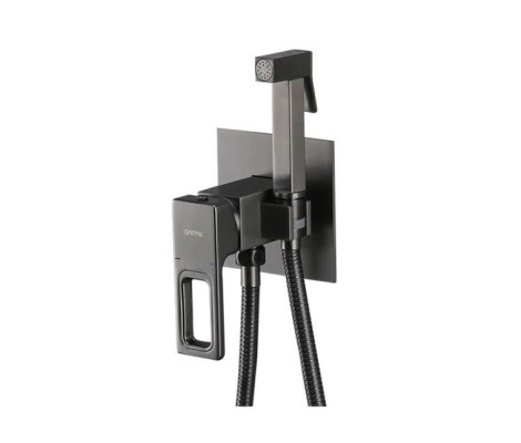 Гигиенический душ G7217-9 встраиваемый оружейная сталь, Gappo