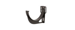 Кронштейн желоба slider Классика 120 ПВХ графит RAL 7024 Grand Line