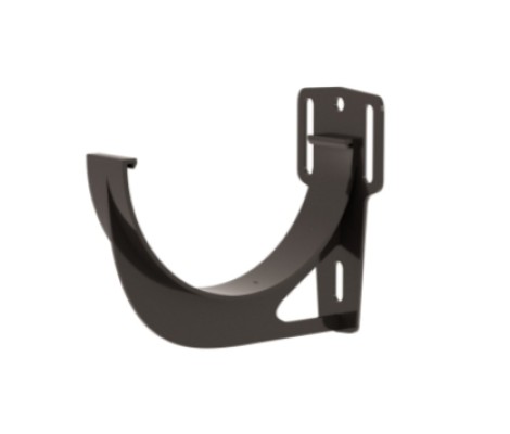 Кронштейн желоба slider Классика 120 ПВХ графит RAL 7024 Grand Line