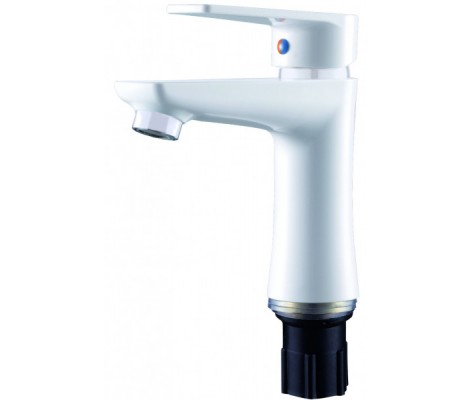 Смеситель д/умывальника BELMIX P0101 черный (гайка, Ø35, без подводки) Смеситель д/умывальника BELMIX P0101 черный (гайка, Ø35, без подводки)