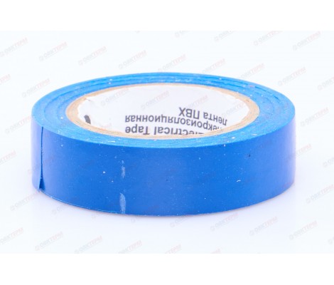 Изолента ПВХ 15 мм 10м синяя