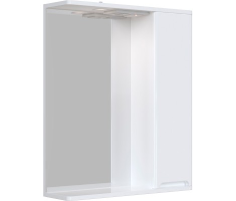 Зеркальный шкаф Адель 60 П 1/дв, белый San Star Зеркальный шкаф Адель 60 П 1/дв, белый San Star