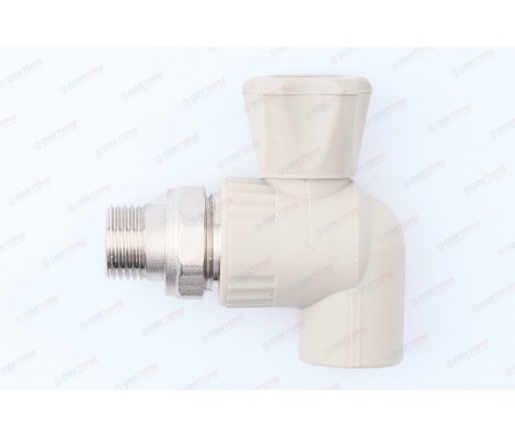 Кран радиаторный с накидной гайкой  20*1/2